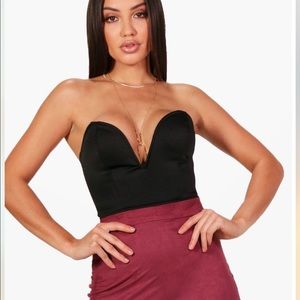 Maddie Deep Plunge Body Bustier